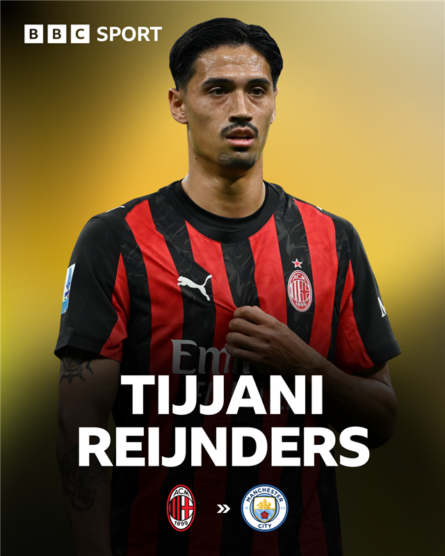 Another signing for Man City! ✍️

Tijjani Reijnders has completed his move from AC Milan 🤝

#BBCFootball