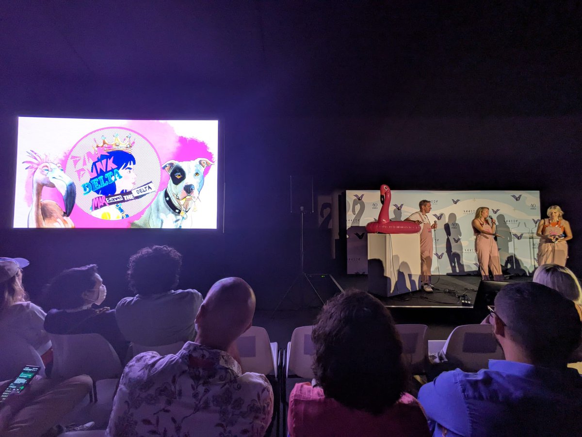 Catalan Films (@catalanfilms) on Twitter photo Pitching Session of PINK PUNK DELTA by Alba Sotorra at MIFA Pitches - Features <a href="/annecyfestival/">Annecy Festival</a> 🦩🩷
🎬 Produced by <a href="/AlbaSotorra/">Alba Sotorra</a> #artichokeproduction #pajaro #bombilloamarillo
<a href="/cultura_cat/">Cultura</a> <a href="/icec_cat/">Empreses culturals</a>
#annecy #mifapitches #animation Pitching Session of PINK PUNK DELTA by Alba Sotorra at MIFA Pitches - Features <a href="/annecyfestival/">Annecy Festival</a> 🦩🩷
🎬 Produced by <a href="/AlbaSotorra/">Alba Sotorra</a> #artichokeproduction #pajaro #bombilloamarillo
<a href="/cultura_cat/">Cultura</a> <a href="/icec_cat/">Empreses culturals</a>
#annecy #mifapitches #animation
