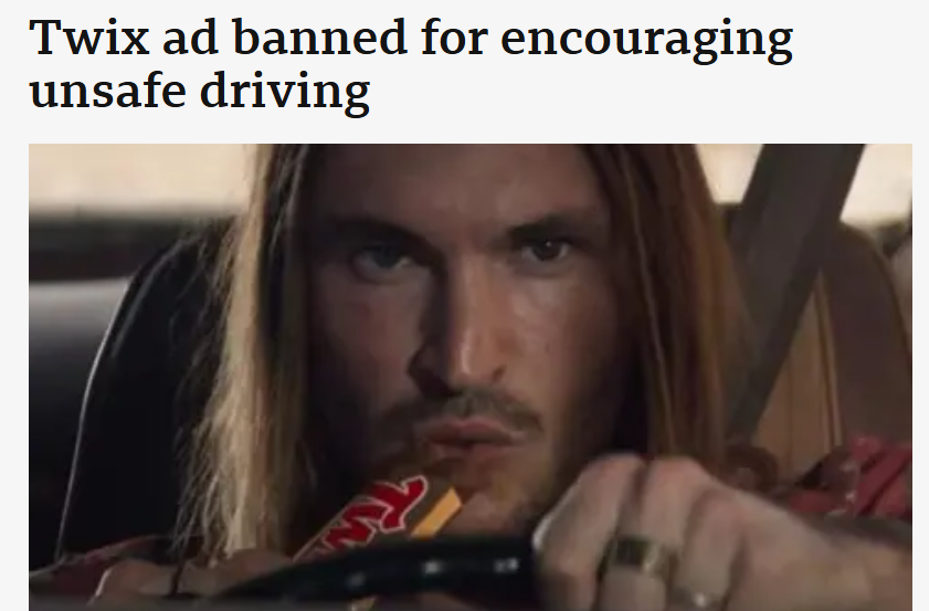 The genius of marketing. #Twix advert is banned, but receives a huge amount of free publicity in return! 

Now I want a Twix!
