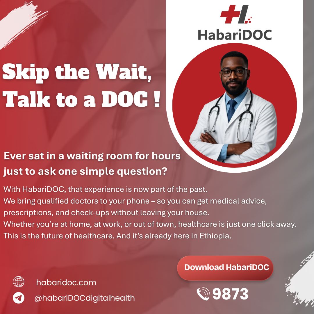 Ever sat in a waiting room for hours just to ask a doctor one simple question? 
We’ve all been there.
💡 We bring qualified doctors to your phone – so you can get medical advice, prescriptions, and check-ups without leaving your house.
#HabariDOC