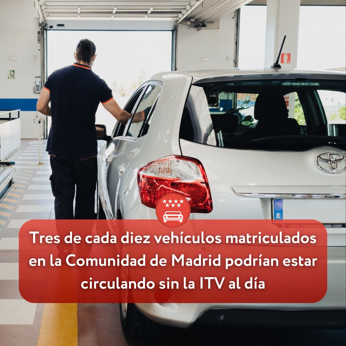 Info Madrid ITV (@infomadriditv) on Twitter photo 🔴 La ratio de incumplimiento de la ITV en la <a href="/ComunidadMadrid/">Comunidad de Madrid</a> alcanzó el 35,8% durante 2024.
⚠️ Es el porcentaje más alto en los últimos cuatro años.
Consulta la información completa 🔎 infomadriditv.com/sala-de-prensa…
#ITVMadrid #SeguridadVial 🔴 La ratio de incumplimiento de la ITV en la <a href="/ComunidadMadrid/">Comunidad de Madrid</a> alcanzó el 35,8% durante 2024.
⚠️ Es el porcentaje más alto en los últimos cuatro años.
Consulta la información completa 🔎 infomadriditv.com/sala-de-prensa…
#ITVMadrid #SeguridadVial
