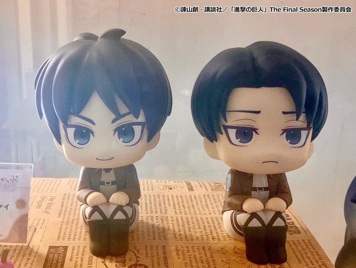 進撃の巨人】 ˗ˏˋ 展示情報 ˎˊ˗ ||◤ ◥|| 見上げる見守る #るかっぷ