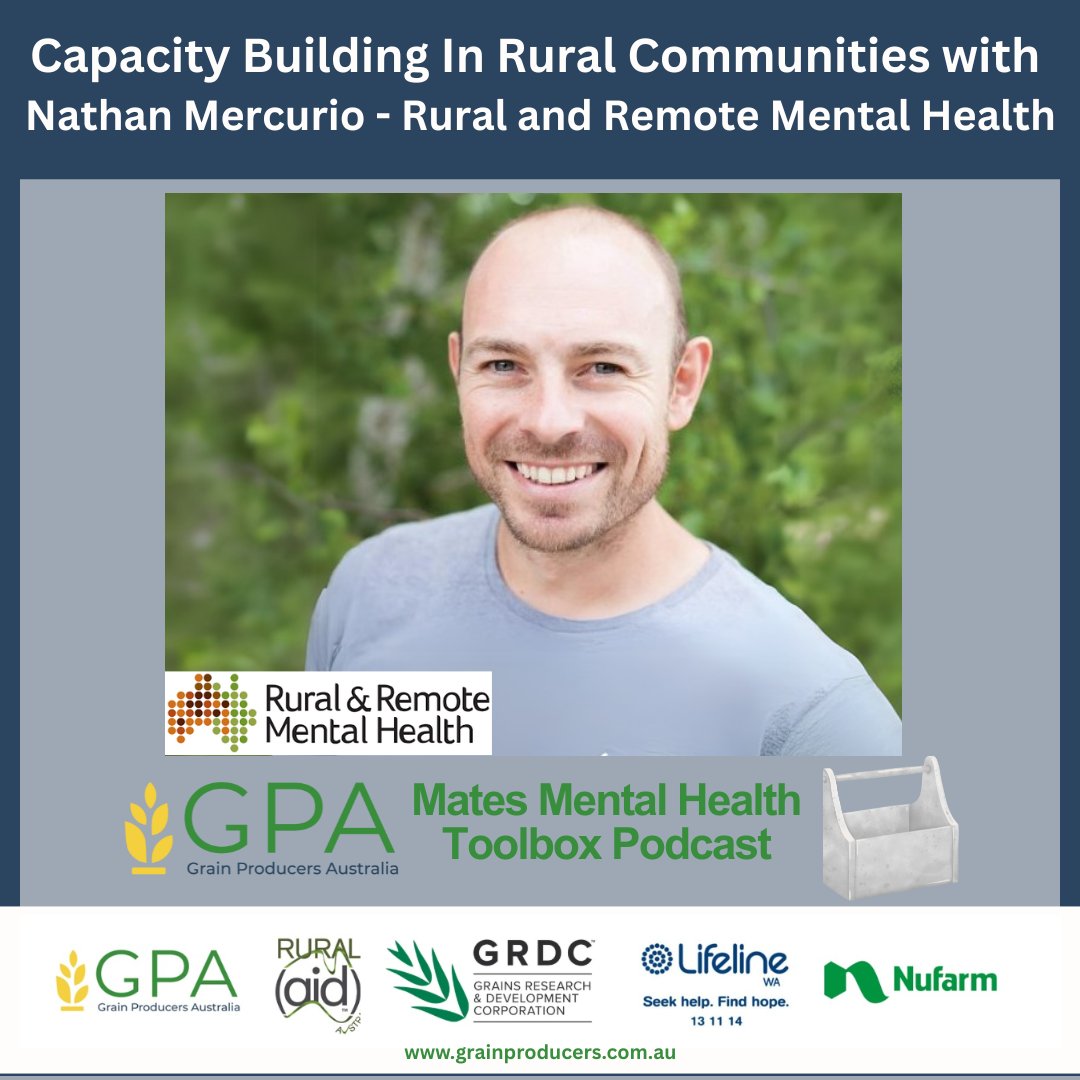 Brad_Hogg's tweet photo. You don’t need to be a professional to support someone’s mental health.
Footy clubs, farms, art groups, your everyday community can save lives.
Would you become a trained support in your town?
Ep 5: Nathan Mercurio via GPA
https://t.co/Euf5LDx3nJ
#BeTheSupport #RuralHealth #2iC https://t.co/IoUzmkP1I1