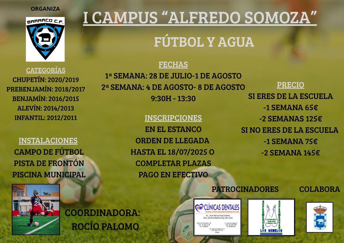 Gracias a todos por la acogida que está teniendo el campus. Van quedando poquitas plazas. No te quedes sin la tuya.