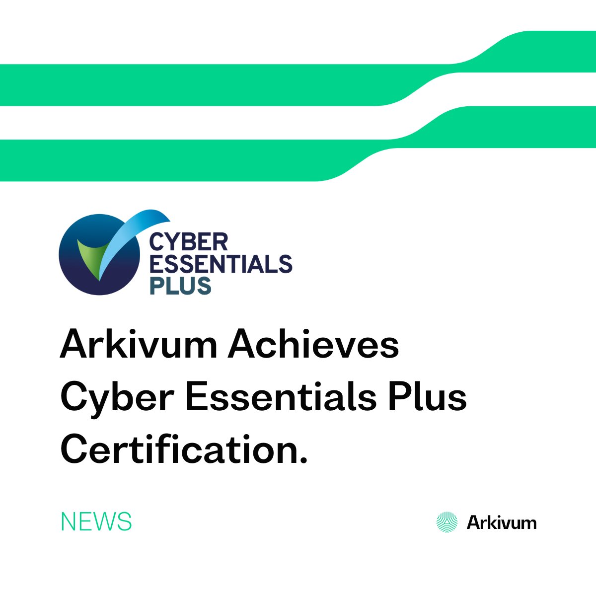 Arkivum is proud to announce that we have officially achieved Cyber Essentials Plus certification, a significant milestone in our ongoing commitment to cybersecurity and data protection.

Find out more in our news article:
bit.ly/4kASV6j