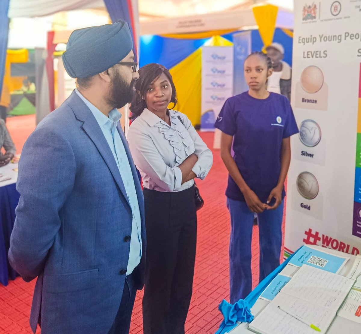 PresidentsAwardKenya (@presidentsaward) on Twitter photo Purposeful moments at #APSDKenya2025
We were glad to host David Mlamba, HSC, Communications Director at <a href="/NYS_Ke/">NYS Kenya</a> , and Tanvir Singh, Chairperson of <a href="/awardholderske/">Award Holders Alumni-Kenya (AHA-K)</a> at our stand.
Our conversation explored exciting possibilities for collaboration between <a href="/presidentsaward/">PresidentsAwardKenya</a> and Purposeful moments at #APSDKenya2025
We were glad to host David Mlamba, HSC, Communications Director at <a href="/NYS_Ke/">NYS Kenya</a> , and Tanvir Singh, Chairperson of <a href="/awardholderske/">Award Holders Alumni-Kenya (AHA-K)</a> at our stand.
Our conversation explored exciting possibilities for collaboration between <a href="/presidentsaward/">PresidentsAwardKenya</a> and