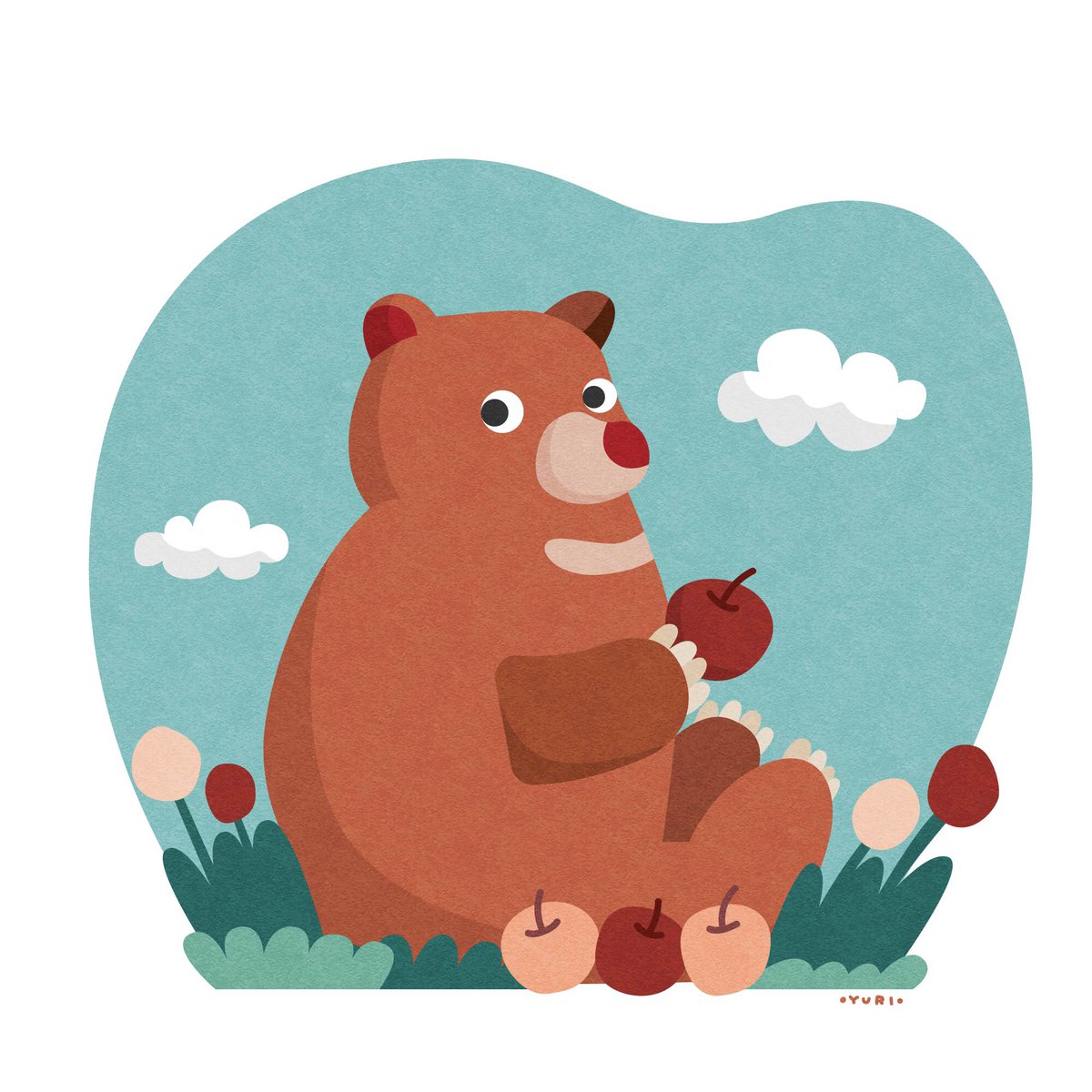 #このタグを見た人は黙って熊をはる