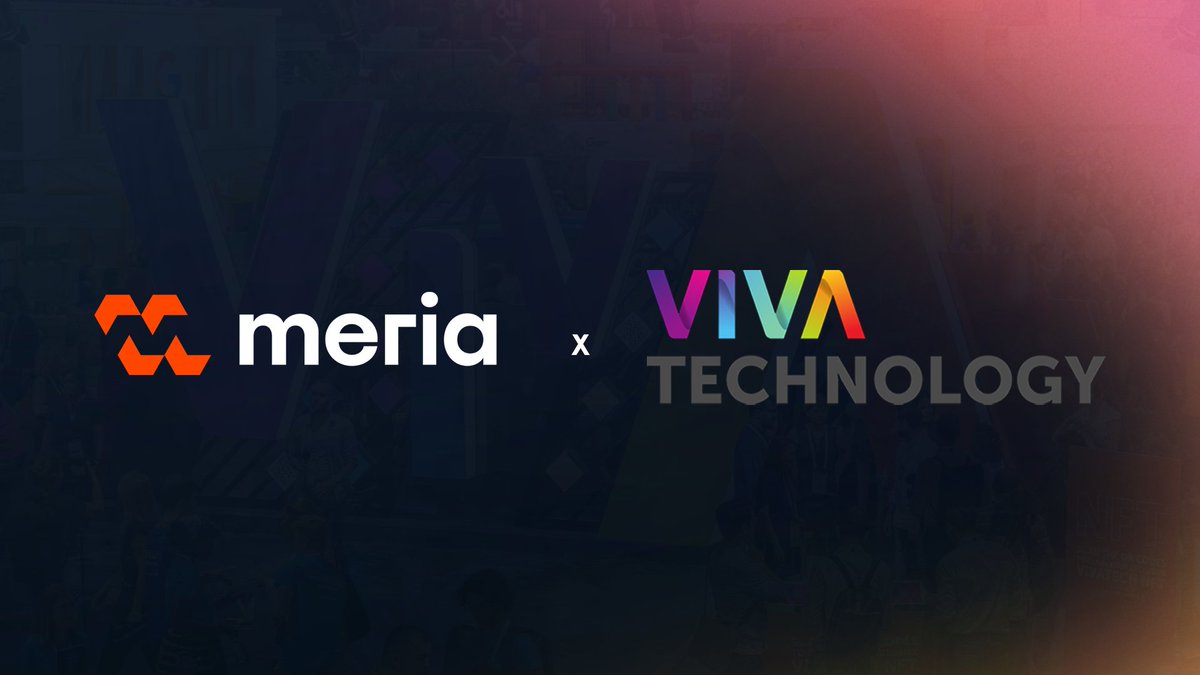 Meria (@meria_finance) on Twitter photo Crypto, gamification et investissement à Vivatech !
L’équipe Meria sera de nouveau à Paris pour cette 9ème édition du salon <a href="/VivaTech/">Viva Technology</a> qui se déroulera du 11 au 14 juin à Porte de Versailles.
Nous vous donnons rendez-vous pour les deux prises de parole de notre CEO, Crypto, gamification et investissement à Vivatech !
L’équipe Meria sera de nouveau à Paris pour cette 9ème édition du salon <a href="/VivaTech/">Viva Technology</a> qui se déroulera du 11 au 14 juin à Porte de Versailles.
Nous vous donnons rendez-vous pour les deux prises de parole de notre CEO,