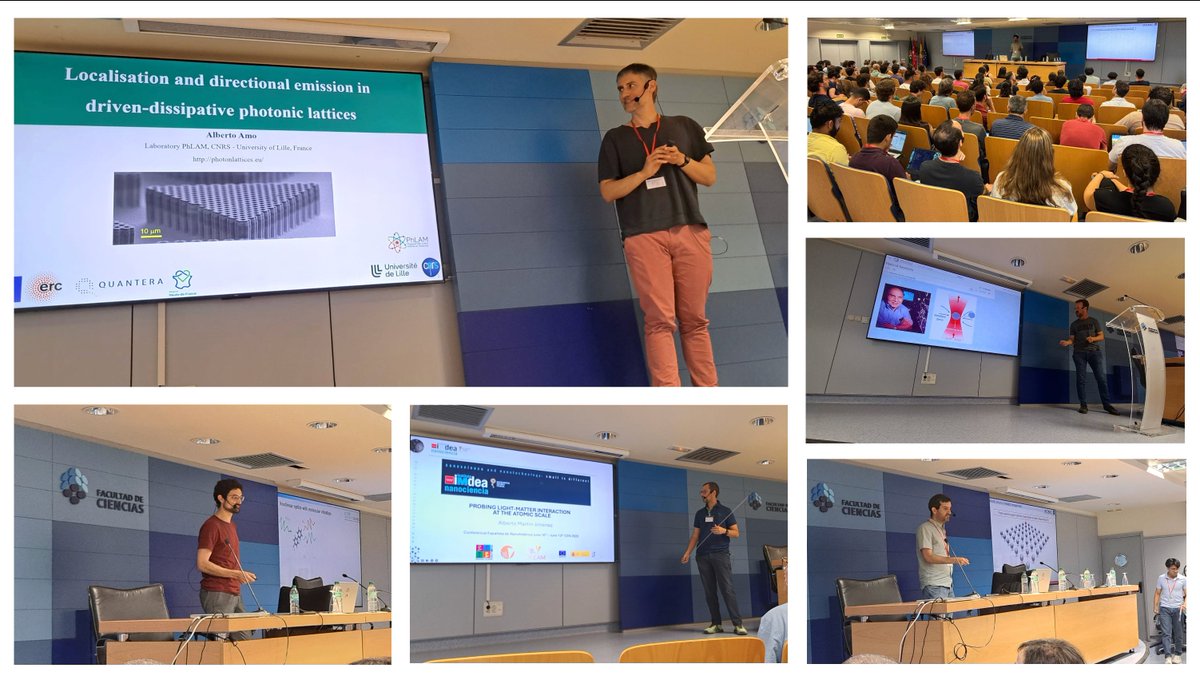 ➡️We had a great session yesterday at the 9th Spanish Conference on Nanophotonics (CEN2025). #CEN2025
<a href="/UAM_Madrid/">UAM Autónoma Madrid</a>  <a href="/CienciasUAM/">Facultad de Ciencias</a>