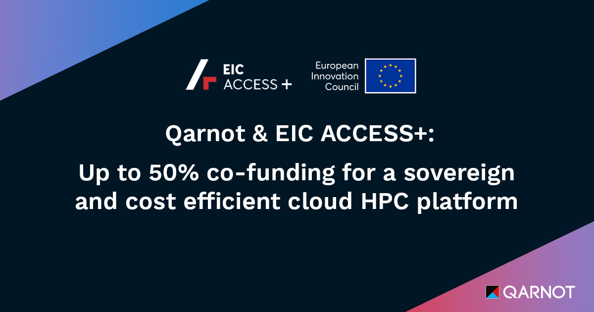 Qarnot (@qarnot) on Twitter photo 🚀 Dear EIC beneficiaries: Qarnot has joined the <a href="/EUeic/">European Innovation Council</a> ACCESS+ Service Catalogue!
Are you an EIC Pathfinder, Transition, or Accelerator awardee, or a Seal of Excellence holder?
The EIC ACCESS+ program offers up to 50% co-funding (max. €60,000) for deep-tech startups to access 🚀 Dear EIC beneficiaries: Qarnot has joined the <a href="/EUeic/">European Innovation Council</a> ACCESS+ Service Catalogue!
Are you an EIC Pathfinder, Transition, or Accelerator awardee, or a Seal of Excellence holder?
The EIC ACCESS+ program offers up to 50% co-funding (max. €60,000) for deep-tech startups to access