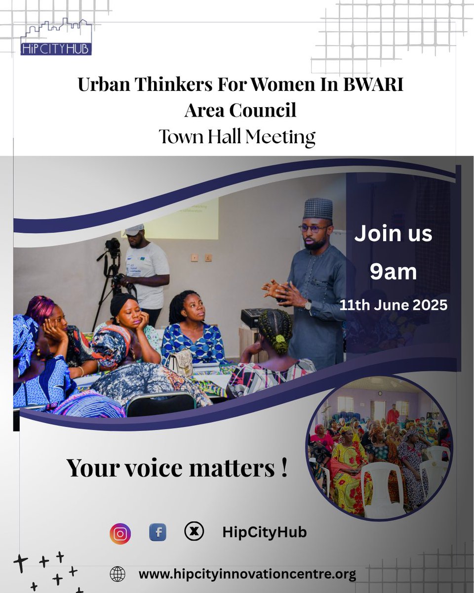 Happening today in #Abuja, we’re taking city planning and participatory urban design process to the people often neglected in #urban #development “WOMEN”.

Today, women in Bwari Area Council will participate in shaping their neighborhood. <a href="/UNHABITAT/">UN-Habitat</a> <a href="/uclg_org/">United Cities</a> <a href="/fmhud_ng/">Federal Ministry of Housing and Urban Development</a> #SDGs11