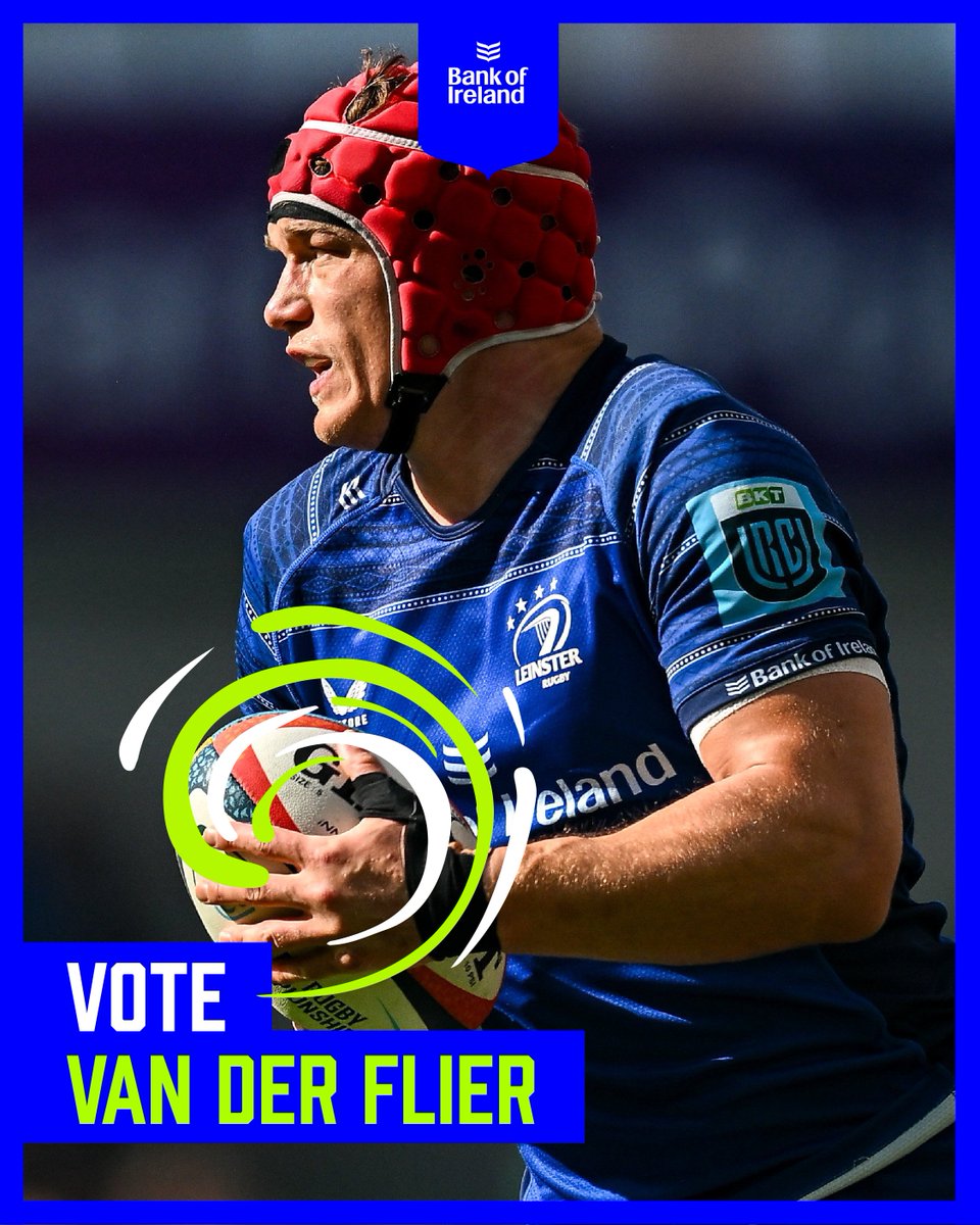 Leinster Rugby (@leinsterrugby) on Twitter photo The April/May <a href="/bankofireland/">Bank of Ireland</a> Player of Month nominees 🏅 🙌
To vote for Thomas Clarkson comment 💪
To vote for Tommy O'Brien comment 🔥
To vote for Josh van der Flier comment 💙
#NeverStopCompeting The April/May <a href="/bankofireland/">Bank of Ireland</a> Player of Month nominees 🏅 🙌
To vote for Thomas Clarkson comment 💪
To vote for Tommy O'Brien comment 🔥
To vote for Josh van der Flier comment 💙
#NeverStopCompeting