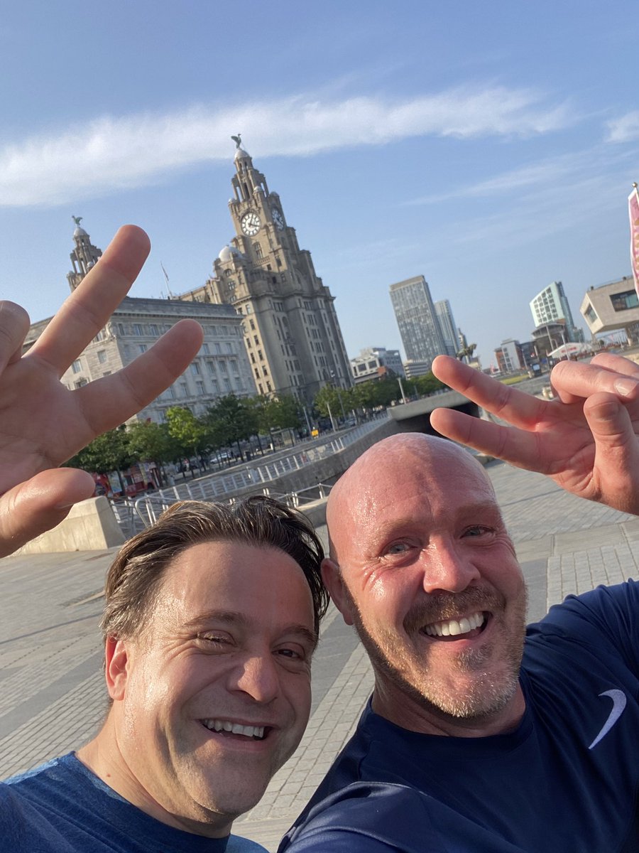 Morning run ahead of Day 2 of #BIGSPD25 along the Liverpool waterfront. Excellent programme of speakers today