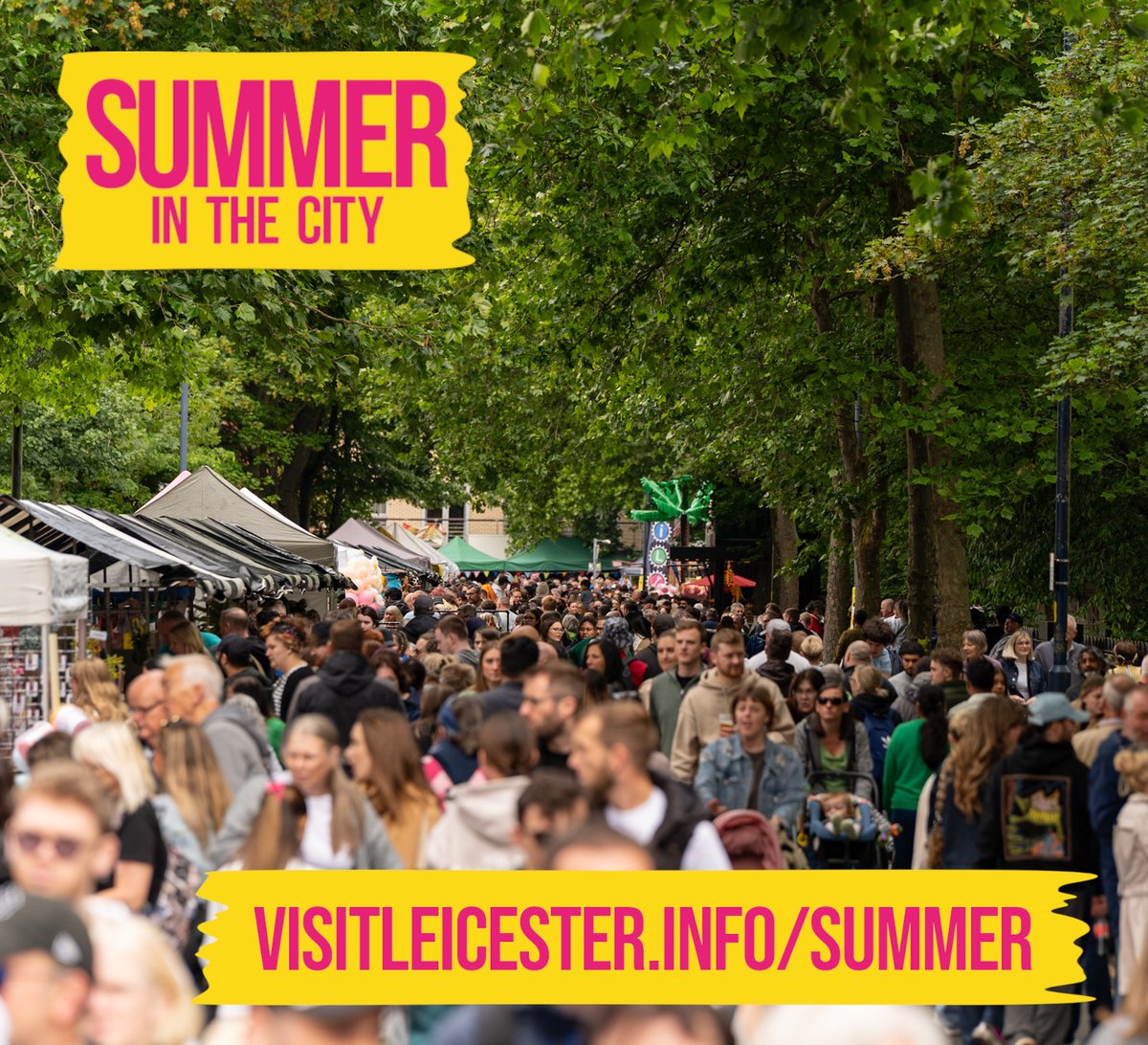 A flashback to the weekend and the Riverside #Festival! Thousands of people turned up despite the slightly disappointing weather for the first major event of #SummerinLeicester! Take a look at our summer pages to find out what else is going on!
ow.ly/uW4G50W7yu7