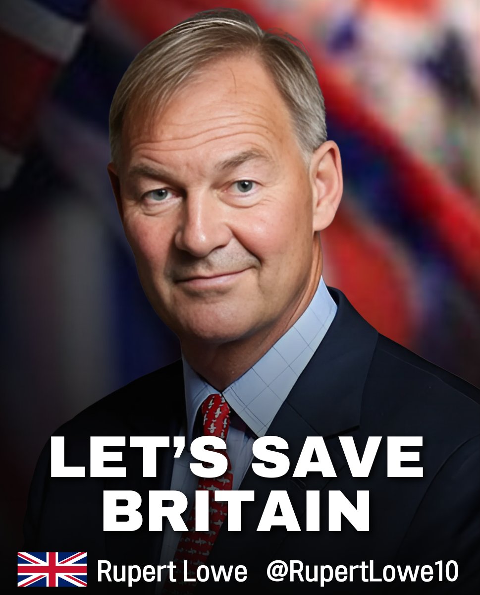 Let's Save Britain (@_savebritain) on Twitter photo Let's Save Britain.
Rupert Lowe for PM
If you're not already doing so, please follow and support ๐ฌ๐ง <a href="/RupertLowe10/">Rupert Lowe MP</a> Let's Save Britain.
Rupert Lowe for PM
If you're not already doing so, please follow and support ๐ฌ๐ง <a href="/RupertLowe10/">Rupert Lowe MP</a>