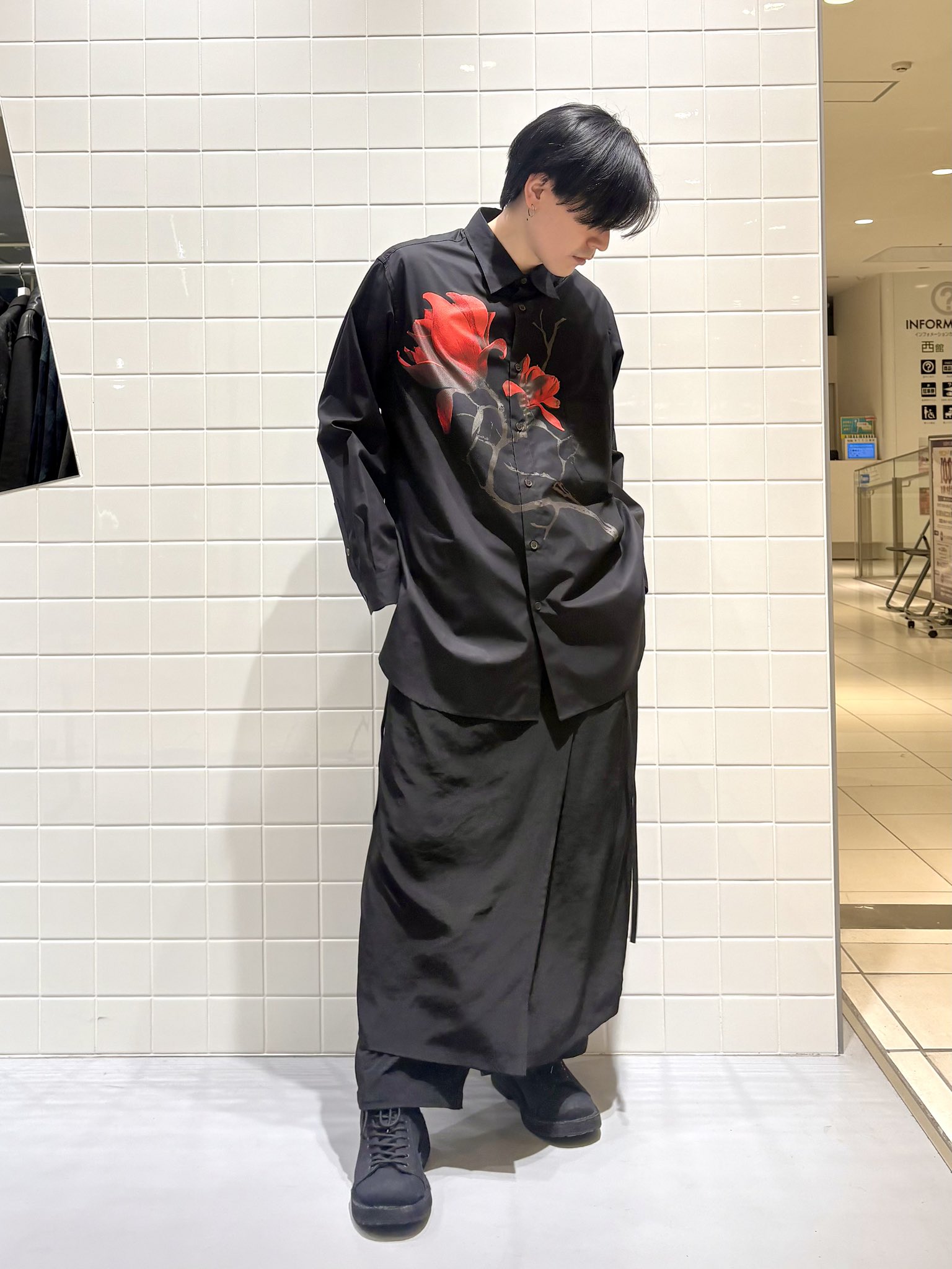 楽天市場】【中古】Ground Y (Yohji Yamamoto) 21AW T／W
