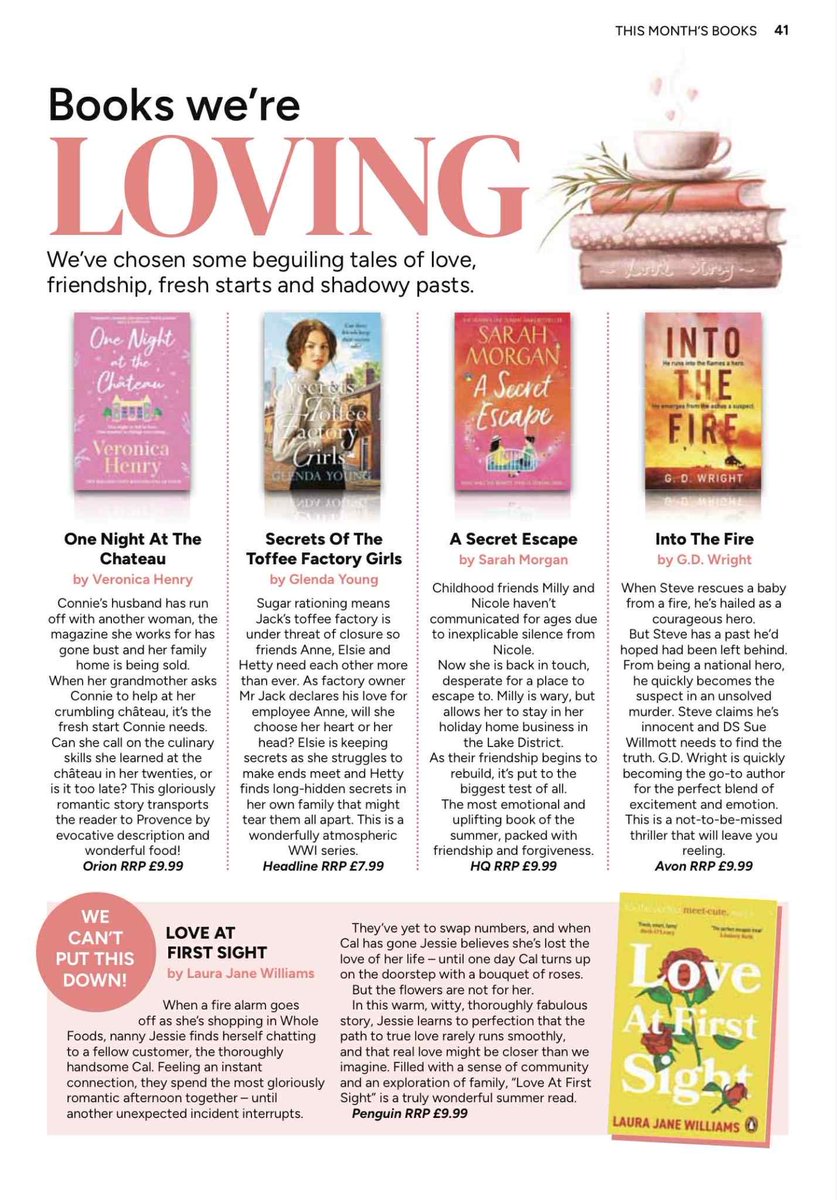 GDWrightWrites's tweet image. Absolutely delighted to be reviewed in The People’s Friend by the incomparable @Lindahill50Hill today - thanks so much Mrs H xx