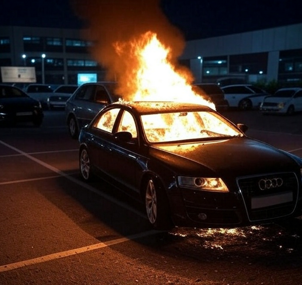 Опять ЧП в Челябе. 23-летняя студентка химфака ЧелГУ подожгла Audi A6 машину старшего оперуполномоченного отдела контрразведки в промышленности Александра Скоробогатова на служебной парковке УФСБ, недалеко от главного входа в здание. 
Это сильнейший провал нашей контрразведки