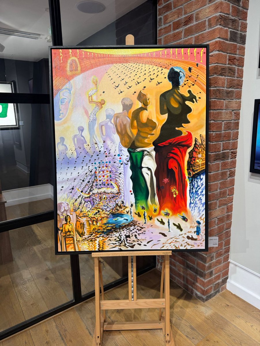 This piece is now on display at Castle Fine Art Mailbox Birmingham