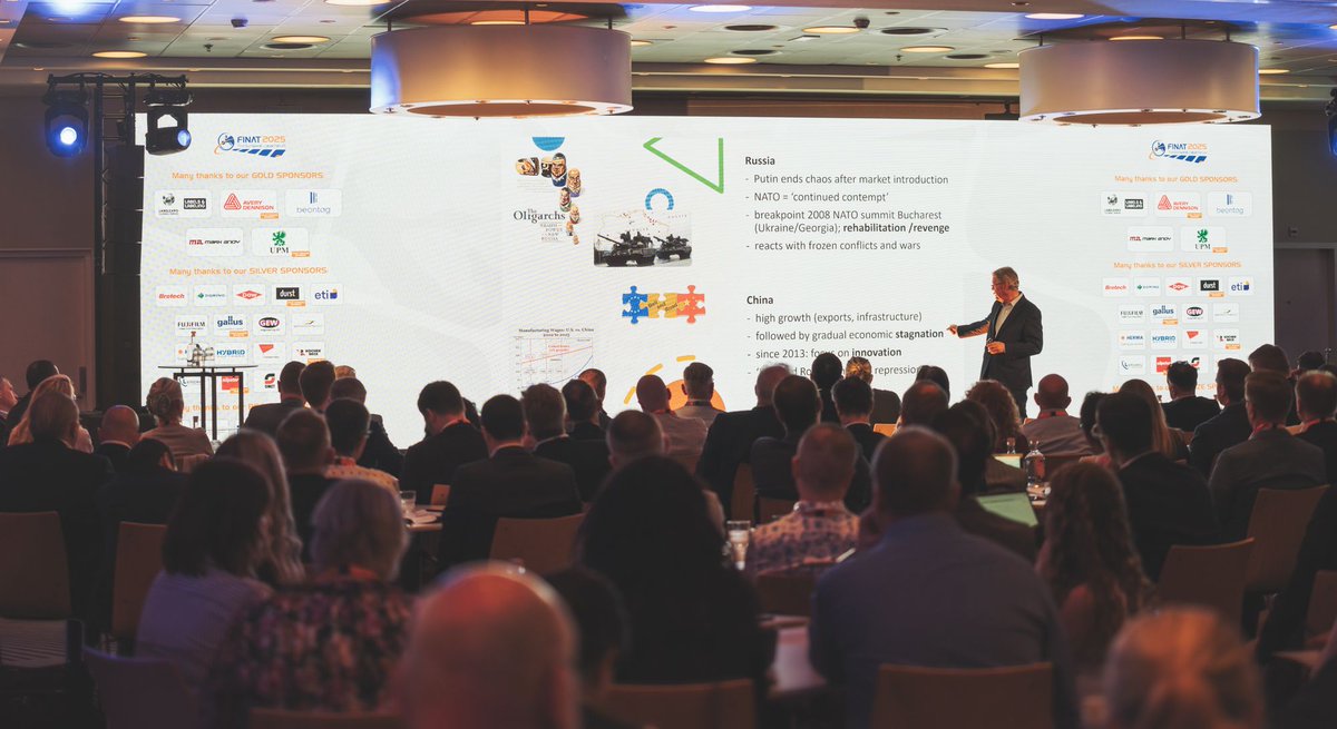 The #FINAT25 has affirmed its status as the premier annual meeting point for the global label industry. The event brought together 240 delegates, reflecting the enduring spirit of collaboration and innovation that characterises the FINAT community. finat.com/news/finat-eur…