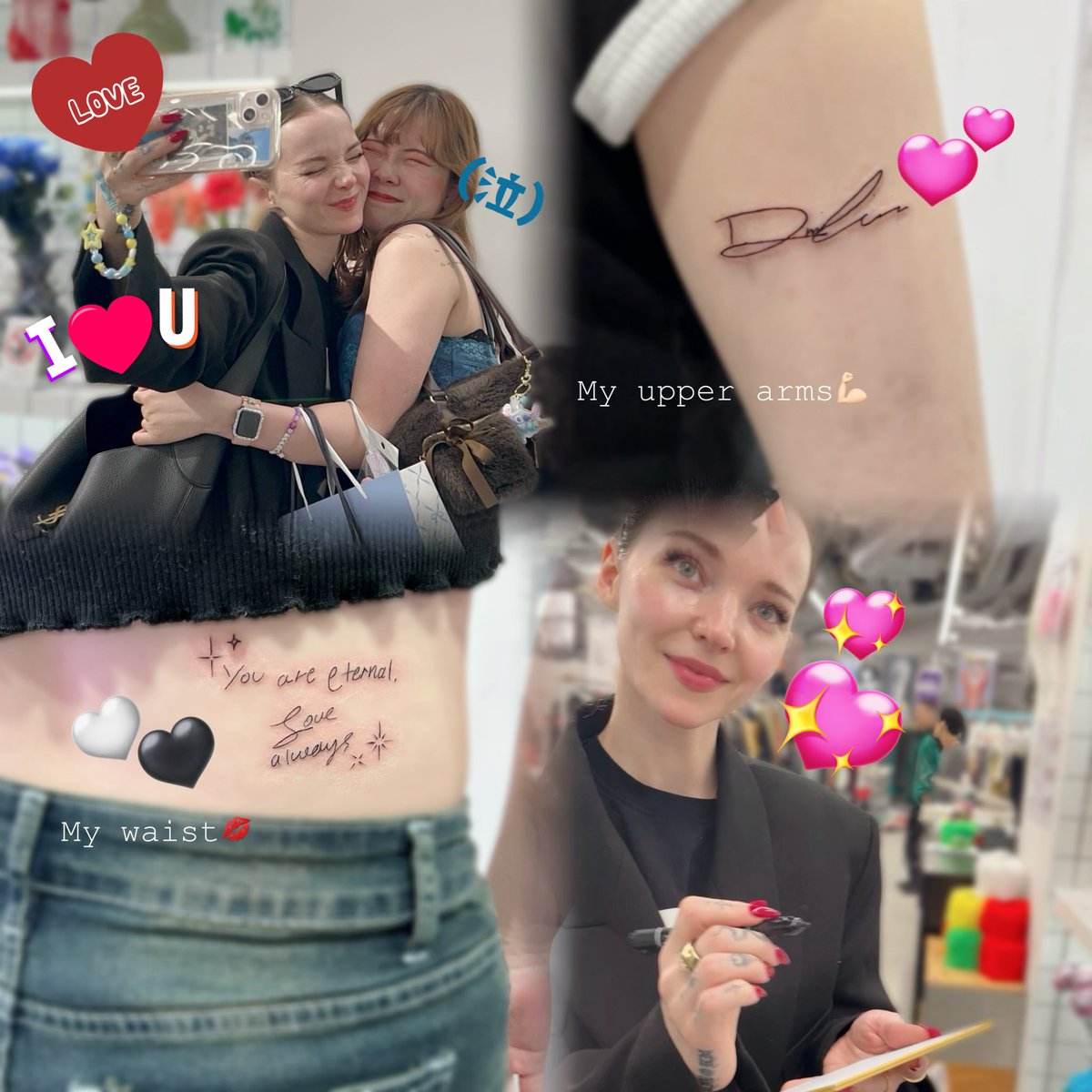 Eri (@eri__rr5) on Twitter photo That was the moment my dream finally came true.✨
The second I saw you <a href="/DoveCameron/">Dove Cameron</a> , every emotion inside me burst out. 😭I’ve been dreaming of this moment forever💭
You’re my everything, my princess, my role girl for life.🌈
I hope I can see you again soon.🥺🥺
Love always💋💕 That was the moment my dream finally came true.✨
The second I saw you <a href="/DoveCameron/">Dove Cameron</a> , every emotion inside me burst out. 😭I’ve been dreaming of this moment forever💭
You’re my everything, my princess, my role girl for life.🌈
I hope I can see you again soon.🥺🥺
Love always💋💕