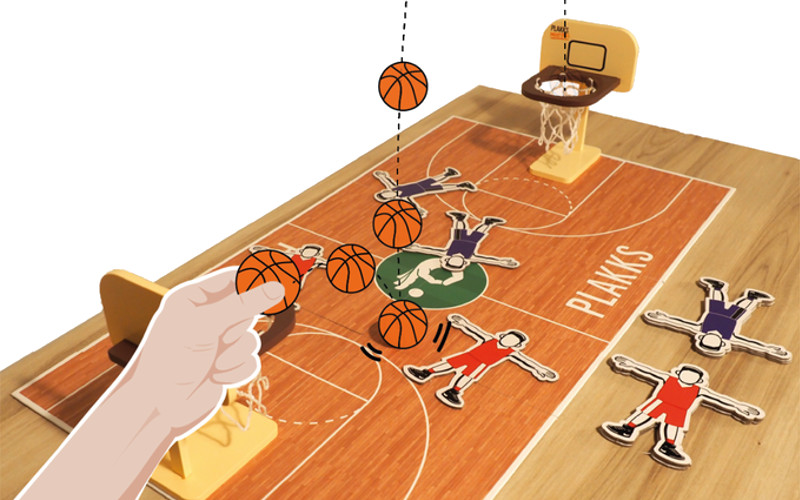 Plakks, juego de mesa de puntería, se pasa al baloncesto consolaytablero.com/2025/06/11/pla… #juegosdemesa #baloncesto