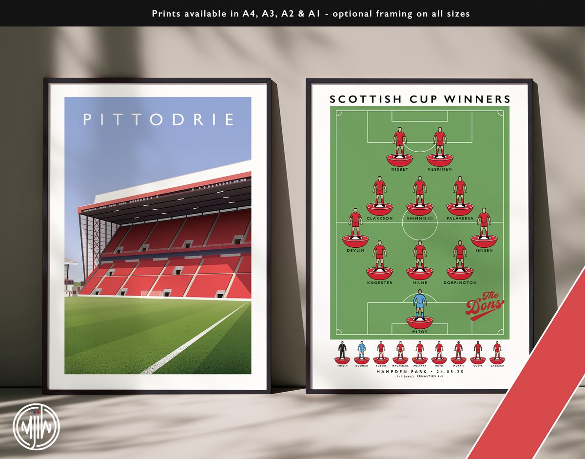 matthew j i wood design (@matthewjiwood) on Twitter photo Pittodrie & The 2025 Scottish Cup Winners
Get 10% off until midnight with the discount code:
THE-DONS
Shop now: matthewjiwood.com/subbuteo-teams…
Prints available in A4, A3, A2 & A1 with optional framing
#AberdeenFC #Aberdeen #upthedons <a href="/RTG_Podcast/">Red Tinted Glasses</a> <a href="/AFCHereWeGo/">Here We Go! - The Aberdeen FC Podcast</a> <a href="/22Mitov/">Dimitar Mitov</a> Pittodrie & The 2025 Scottish Cup Winners
Get 10% off until midnight with the discount code:
THE-DONS
Shop now: matthewjiwood.com/subbuteo-teams…
Prints available in A4, A3, A2 & A1 with optional framing
#AberdeenFC #Aberdeen #upthedons <a href="/RTG_Podcast/">Red Tinted Glasses</a> <a href="/AFCHereWeGo/">Here We Go! - The Aberdeen FC Podcast</a> <a href="/22Mitov/">Dimitar Mitov</a>