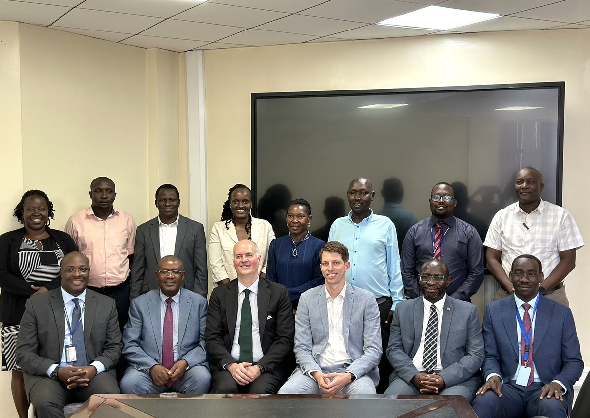 MINISTRY OF WATER AND ENVIRONMENT 🇺🇬 (@min_waterug) on Twitter photo #MWEworks: A Team from <a href="/ADCinUganda/">ADC in Uganda 🇦🇹🇺🇬</a> held a meeting with <a href="/min_waterUg/">MINISTRY OF WATER AND ENVIRONMENT 🇺🇬</a> to discuss issues related to the Austrian Embassy Development Cooperation - Country Strategy and inclusion of green energy under the current WASH strategy.
<a href="/pwatchug/">Parliament Watch</a> <a href="/uwasnet/">Uganda Water & Sanitation Network 🇺🇬</a> <a href="/NabunnyaJane/">Nabunnya M. Jane</a> <a href="/elizmusii/">Elizabeth Musiimenta</a> #MWEworks: A Team from <a href="/ADCinUganda/">ADC in Uganda 🇦🇹🇺🇬</a> held a meeting with <a href="/min_waterUg/">MINISTRY OF WATER AND ENVIRONMENT 🇺🇬</a> to discuss issues related to the Austrian Embassy Development Cooperation - Country Strategy and inclusion of green energy under the current WASH strategy.
<a href="/pwatchug/">Parliament Watch</a> <a href="/uwasnet/">Uganda Water & Sanitation Network 🇺🇬</a> <a href="/NabunnyaJane/">Nabunnya M. Jane</a> <a href="/elizmusii/">Elizabeth Musiimenta</a>