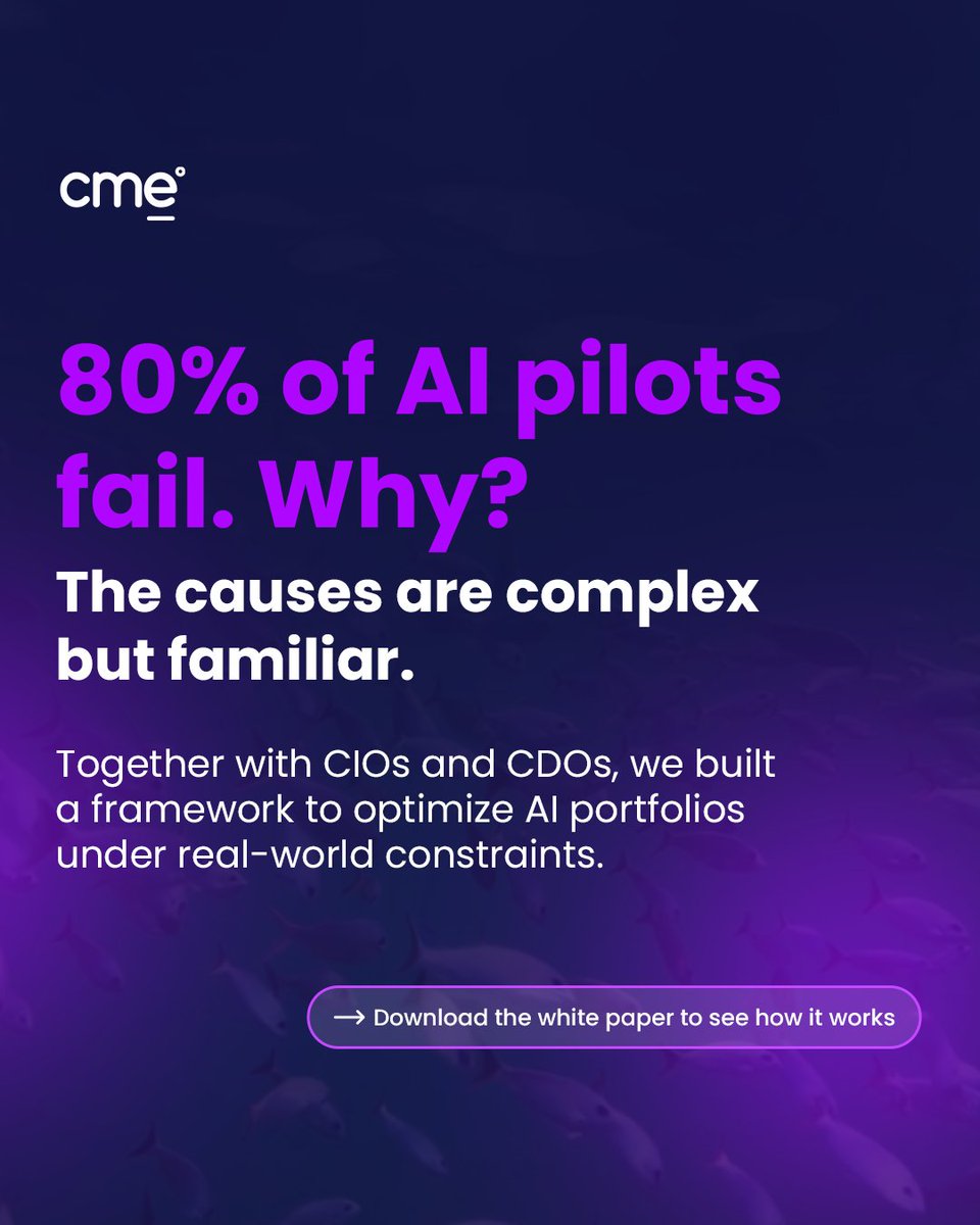 Leaders are not just asking what’s possible in AI – they're asking what’s worth doing. We built a strategic optimization framework that helps them decide gotoc.me/q4iYTw

#AIstrategy #ReimagineEverything