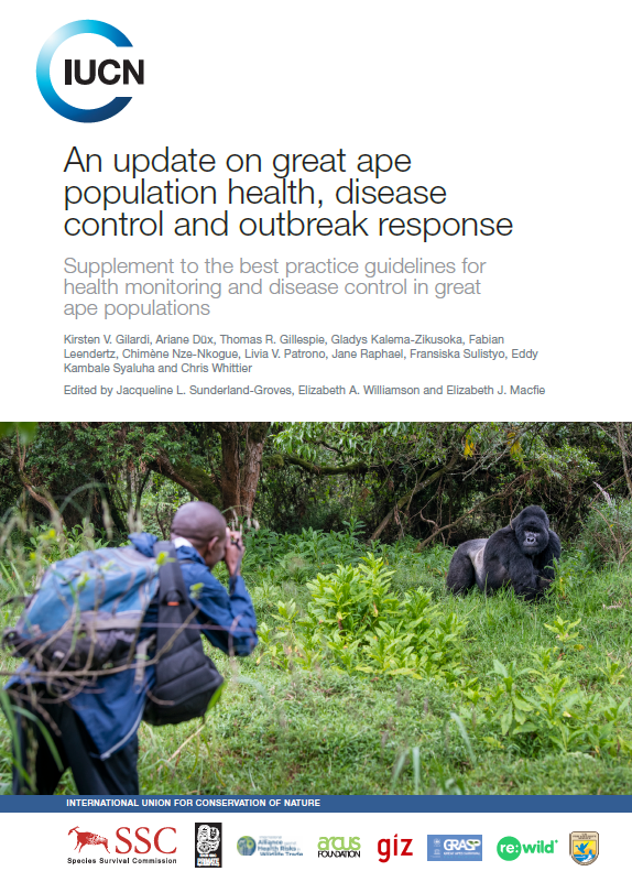 Additional content to the 2015 guidelines with a specific focus on: an update on health issues of concern in great ape populations, new technologies, tools and approaches for surveillance and diagnosis of infectious diseases, and disease prevention.

portals.iucn.org/library/node/5…