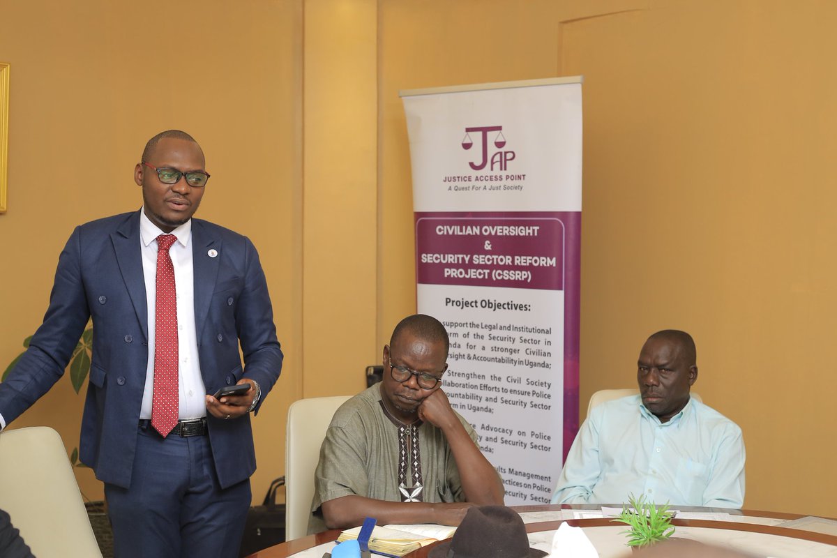 JusticessP's tweet image. @JusticessP is convening a strategic stakeholders' engagement on the Draft Police Amendment Bill, 2023, and the Draft Independent Police Oversight Commission Bill at @MeilinHotels kampala