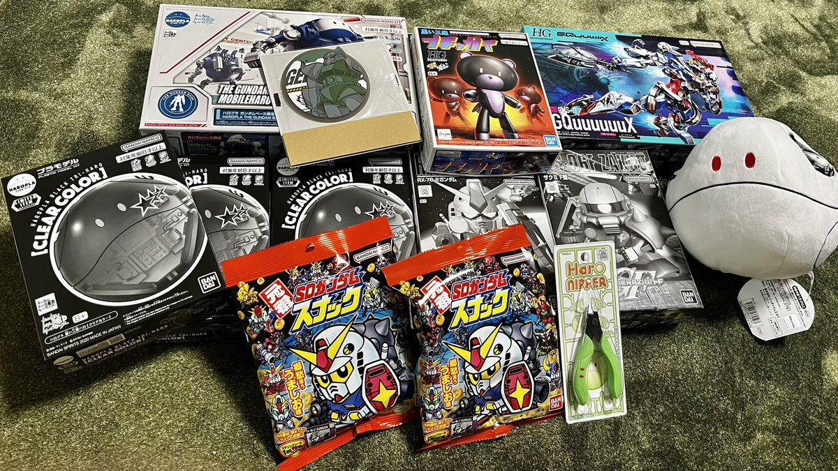 ジークアクスから見始めて
ついにガンダムベース行ってきました🫶