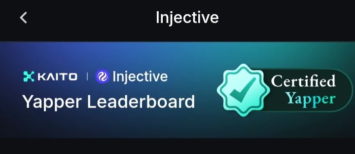 manofthekulon's tweet photo. Let’s go $INJ fam!
Targetku: masuk leaderboard Kaito Yapper 🧠📈
Siap konsisten share insight, update, &amp; diskusi Injective setiap hari.
Certified Yapper incoming 👑
#Injective #KaitoYaps #CryptoCommunity #INJ https://t.co/le3drFjadz