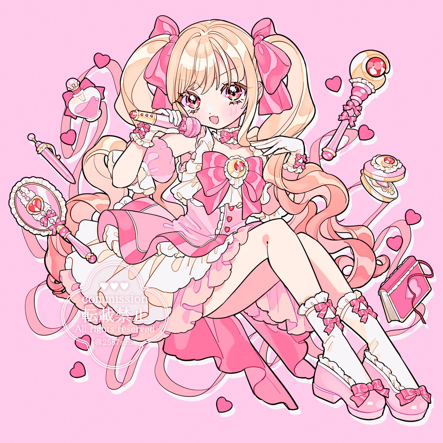 ♡イラストオーダー♡ このチョコ受け取ってくれますか？ Happy Valentine's Day💖②