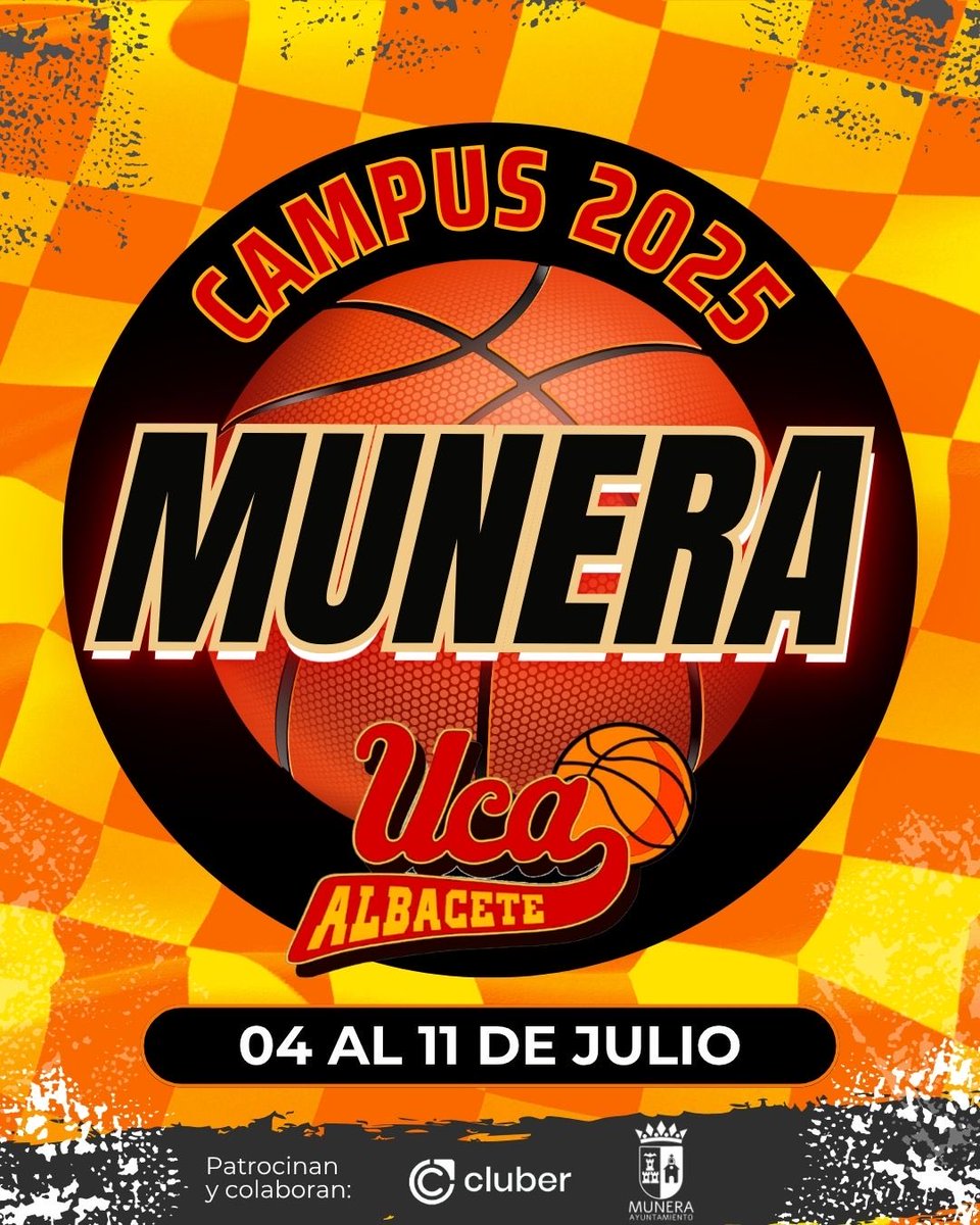 ucacb's tweet photo. 🏀☀️ ¡Vive el Campus CB UCA 2025!
Baloncesto, piscina, amigos… ¡y excursión a Playa Park! 🌊🎢

📍 Munera | 8-18 años
🎒 Internos: 400€ (hermanos 370€)
🎒 Externos: 20€ / 45€ con excursión

#CBUCA #SomosUCA https://t.co/0C3n1RSmKN