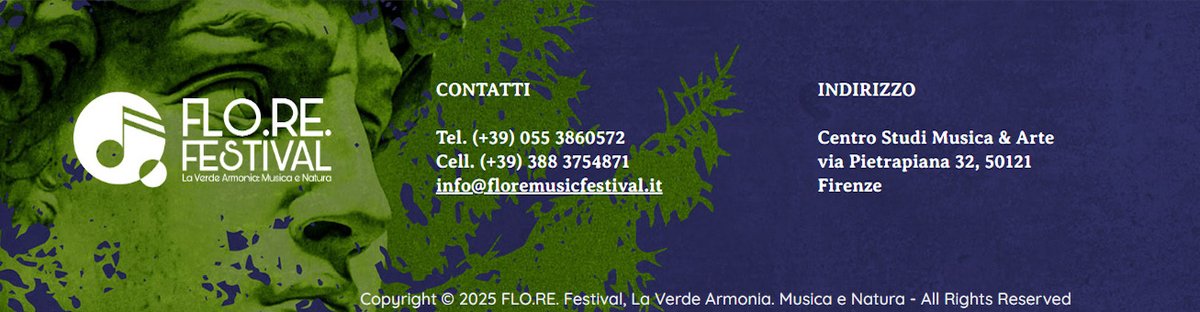 FLO.RE. Festival, La Verde Armonia. Musica e Natura - mailchi.mp/51fe34362e35/f…
