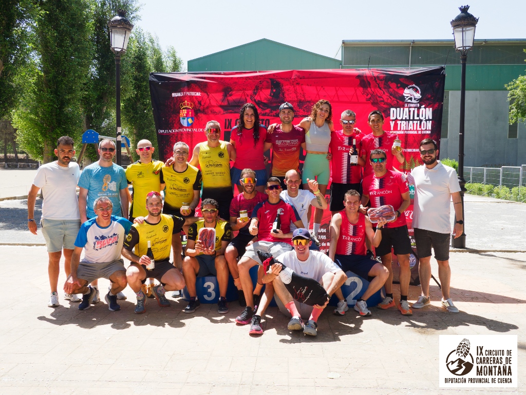 NOELIA SEPÚLVEDA, JUANDI HARO Y JOSÉ ENRIQUE AROCA SABOREAN LA VICTORIA EN EL NOVENO #DUATLÓN DEL QUESO EN ACEITE DE #VILLAESCUSADEHARO

cutt.ly/Frm7T2UL

@dipucuenca @f_globalcaja_cu @somosglobalcaja
#dipucuenca #GlobalcajaConElDeporte #triatlón
