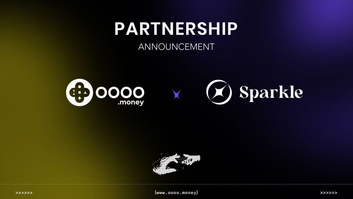 oooo is teaming up with <a href="/sparklefun2023/">Sparkle</a>, the #AI interactive entertainment platform incubated by Binance and backed by Folius.

Together, we’re unlocking the next frontier of AI-powered, fully decentralized entertainment.

Something big is coming. Stay tuned.👏