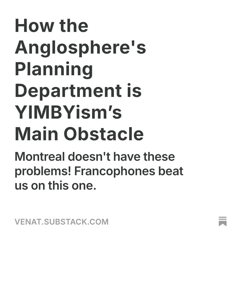 Planning departments aren't neutral experts—they're institutions traumatized by decades of NIMBY meetings, encoding unreasonable opposition into 'professional wisdom.' 

When we're forced to learn planning jargon we are playing a rigged game. 👇