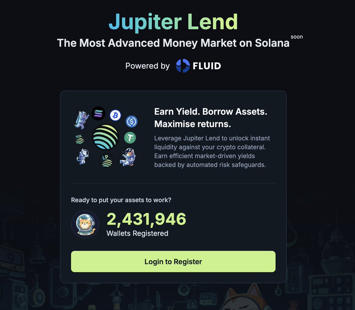 LeButineur_Off's tweet photo. Je vous évoquais une crypto sur lequel j’avais IN ces derniers temps. 

Il est temps de vous en parler, je l’avais déjà fait en fait, mais de manière succincte. 

Allons plus loin aujourd’hui. 😇

Cet actif, c’est $FLUID. Mais @0xfluid, c’est quoi ?

Pour faire simple, c'est à la fois un protocole de lending et un DEX.

@0xfluid (anciennement Instadapp $INST)) repose sur une Liquidity Layer centralisée qui regroupe la liquidité utilisée par l’ensemble de ses modules : lending, vaults, DEX, etc. 

En supprimant la fragmentation traditionnelle, Fluid permet à tout utilisateur de passer d’une application à l’autre sans retrait ni migration, améliorant ainsi l’efficacité et la sécurité de l'ensemble.

L’objectif ? Rendre le prêt et l’emprunt plus efficaces, avec moins de risques de liquidation et plus de rendements pour ceux qui prêtent.

🟨 Comment ça se passe ?

Pour les prêteurs 👇

Rien de très nouveau à 1ère vue :
Vous pouvez déposer vos cryptos pour les prêter, et gagner des intérêts.

Mais vous pouvez gagner encore plus si vous acceptez que vos cryptos soient aussi utilisées comme liquidité sur un DEX, un peu comme un LP sur @Uniswap.

Pour les emprunteurs 👇

Là c’est intéressant et on touche au coeur de Fluid, la gestion intelligente de la liquidation.

Justement, comment la liquidation fonctionne exactement ?

Votre collatéral est placé directement dans un pool de liquidité DEX, dans une certaine fourchette de prix.

Par exemple :
• Si 1 ETH = 2500 $
• Et que vous empruntez au maximum (95 % LTV)
• La liquidation commence si ETH tombe à 2250 $
• Votre ETH est dans une fourchette de liquidité de 2250 $ à 0 $

Au lieu de vendre votre ETH sur le marché, le protocole l’utilise comme liquidité, ce qui permet :
• Une liquidation plus douce
• Et de meilleurs prix pour ceux qui récupèrent cette dette (liquidateurs)

Mais ce n’est pas tout.

Fluid a introduit les “Smart Collateral” & “Smart Debt”

Explicitons cela :

-> Smart Collateral :

Vous empruntez contre de l’ETH, mais votre collatéral est un LP ETH-stETH.
Vous touchez donc :
👉 l’intérêt du prêt
👉 le staking de stETH
👉 les frais de swap sur ce LP

-> Smart Debt :

Vous empruntez de l’USDC, mais votre dette est placée dans un pool USDC-USDT.
À chaque swap dans le pool, votre dette diminue automatiquement grâce aux frais de transaction.
En gros, c’est comme si les autres payaient une partie de votre dette à votre place 😄

On en vient donc à la flywheel de @0xfluid 

En effet, grâce à ce système :
👉 Les prêteurs gagnent plus
👉 Les emprunteurs paient moins (voire sont rémunérés pour emprunter)
👉 Plus de gens viennent, donc plus de liquidité
👉 Et ainsi de suite …

🟨 On ne s’arrête pas là, car la V2 va être prochainement déployée, faisant de Fluid une véritable app layer sur laquelle des projets vont pouvoir se build pour accéder à la liquidité de Fluid :

👉Déploiement de DEX personnalisés (“AMM v2, v3, CLAMM…”),
👉Paramétrage indépendant des frais, ranges, collatéraux/dettes,
👉Intégration native d’oracles (partenariat avec Chainlink), liquidations, lending et hooks pour automatiser stratégies (hedging, stops, etc.)

🟨 Pourquoi j’apprécie la vision ?

Car elle est innovante, dans un secteur ou ce n’est pas simple de disrupter. Fluid propose quelque chose de vraiment attractif :

👉 Une liquidité partagée, unifiée et active,
👉 Une efficacité optimale du capital,
👉 Une architecture flexible et évolutive,
👉 Des outils intégrés pour les usages complexes.

🟨Qu'en est -il de la TVL? 

Ben elle est monstrueuse. Le protocole capte au jour d’aujourd’hui une TVL supérieure à 1,1b$, pour une Mcap de 170m$ (432m$ FDV). Le ratio parle pour lui. Et le protocole n'est accessible que depuis Ethereum, Base, Polygon et Arbitrum...

Mais ...  Fluid va bientôt intégrer Solana avec un partenariat avec Jupiter, attirant donc potentiellement encore plus de liquidités.

🟨Quid du token ?

Pour l’instant, le token a une utilité "classique" (gouvernance..), c’est justement ce qui en fait un upside potentiel pour ce dernier... car le buyback n'est pas loin.
Concernant ce dernier, il va commencer dès que le protocole aura atteint 10m$ de revenus annualisés. Nous sommes autour de 5m$ en ce moment.

En terme de pression vendeuse continue, on a :
👉0,25 % de l’offre par mois pour inciter le lending de stablecoins, distribué sous forme de récompenses aux utilisateurs qui fournissent des stablecoins dans les pools de lending du protocole.

👉 0,25 % de l’offre par mois pour récompenser les utilisateurs du DEX, cad ceux qui fournissent de la liquidité, tradent sur les paires prises en charge,
ou utilisent les fonctionnalités avancées (vaults, smart orders…). 

Avec $AAVE, $FLUID complète bien le narratif DeFi dans mon portefeuille. Une proposition de valeur solide et innovante, des catalyseurs d'upside fort (intégration solana, buyback...) me rendent plutôt serein sur le moov.

Cependant, je vais être vigilant à l'évolution de la TVL, du market size (lending + DEX) et des revenus. Car rien ne dit que le protocole matchera avec ses objectifs (10b de market size d'ici fin 2025), ni que le buyback sera effectivement déclenché, le seuil n'étant pas encore atteint pour les revenus.

NFA donc, je ne fais que partager mes prises de positions. :)

J'espère en tout cas que ce post vous aura permis d'y voir plus clair sur @0xfluid et sa proposition de valeur :)