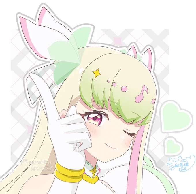 #precure #キミプリ キュアズキューンの このポーズ好き
