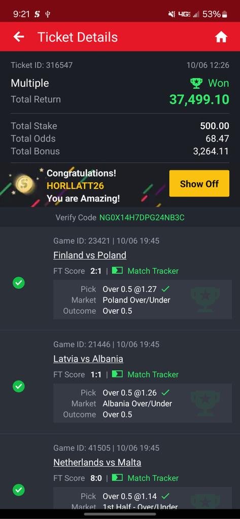 HORLLATT26's tweet photo. @Mrbankstips https://t.co/HF2LDf83gl