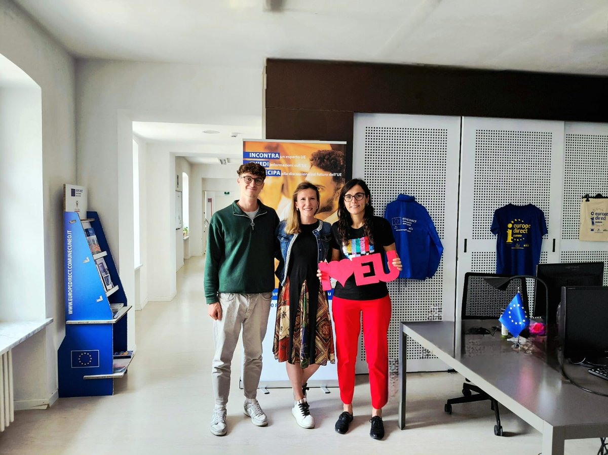 🇪🇺 È stata prorogata la scadenza dell'avviso pubblico di manifestazione di interesse rivolto agli stakeholders del territorio, finalizzato al loro coinvolgimento nelle attività promosse dal Centro Europe Direct Cuneo Piemonte Area sud ovest
👀 bit.ly/4dBfdSo