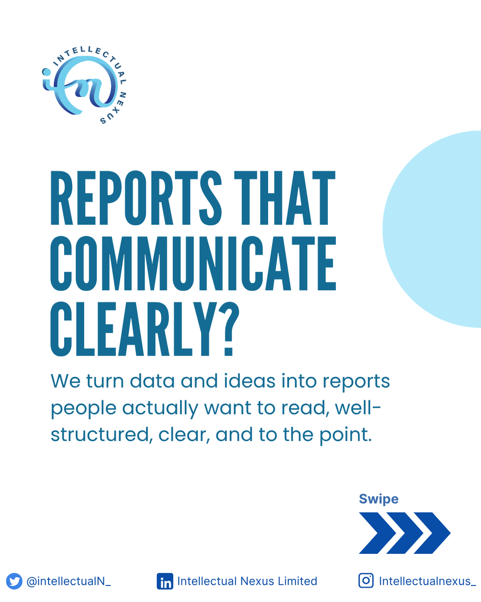 IntellectualN_'s tweet photo. Your ideas are solid. Let’s make sure your writing is too.

From proposals to reports and memos, we turn rough drafts into polished power moves.
  Ready to communicate with clarity and confidence? DM us to get started!

#AcademicTwitter  #Businesstips #WritingCommunity https://t.co/hNHvTV7lP6