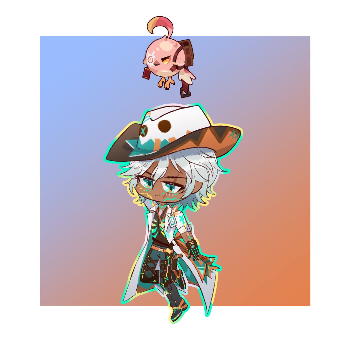 cacucu and ifa charm design

day 79/100
#GenshinImpactth #cacucu #ifa