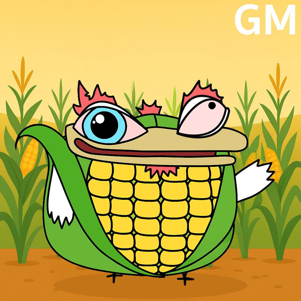 GM. Bert wish guud corn cob on day.

Enjoi de summer.