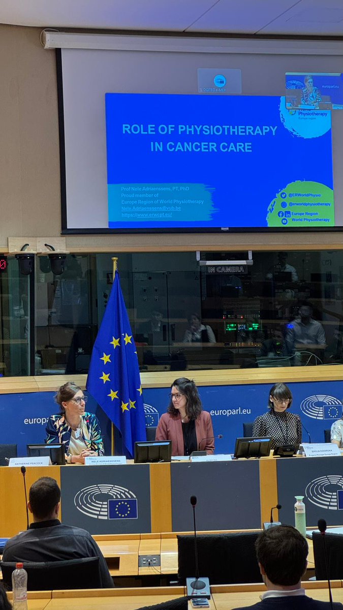 Europe Region of World Physiotherapy 🇪🇺 (@erworldphysio) on Twitter photo 🇪🇺 We are at the <a href="/Europarl_EN/">European Parliament</a>!
Nele Adriaenssens is representing <a href="/ERWorldPhysio/">Europe Region of World Physiotherapy 🇪🇺</a> at the <a href="/UcanAct/">UcanACT</a> final event to talk about the role of #physiotherapy in #cancer care.
You can join the event online!⤵️
ucanact.org/ep2025-online 🇪🇺 We are at the <a href="/Europarl_EN/">European Parliament</a>!
Nele Adriaenssens is representing <a href="/ERWorldPhysio/">Europe Region of World Physiotherapy 🇪🇺</a> at the <a href="/UcanAct/">UcanACT</a> final event to talk about the role of #physiotherapy in #cancer care.
You can join the event online!⤵️
ucanact.org/ep2025-online