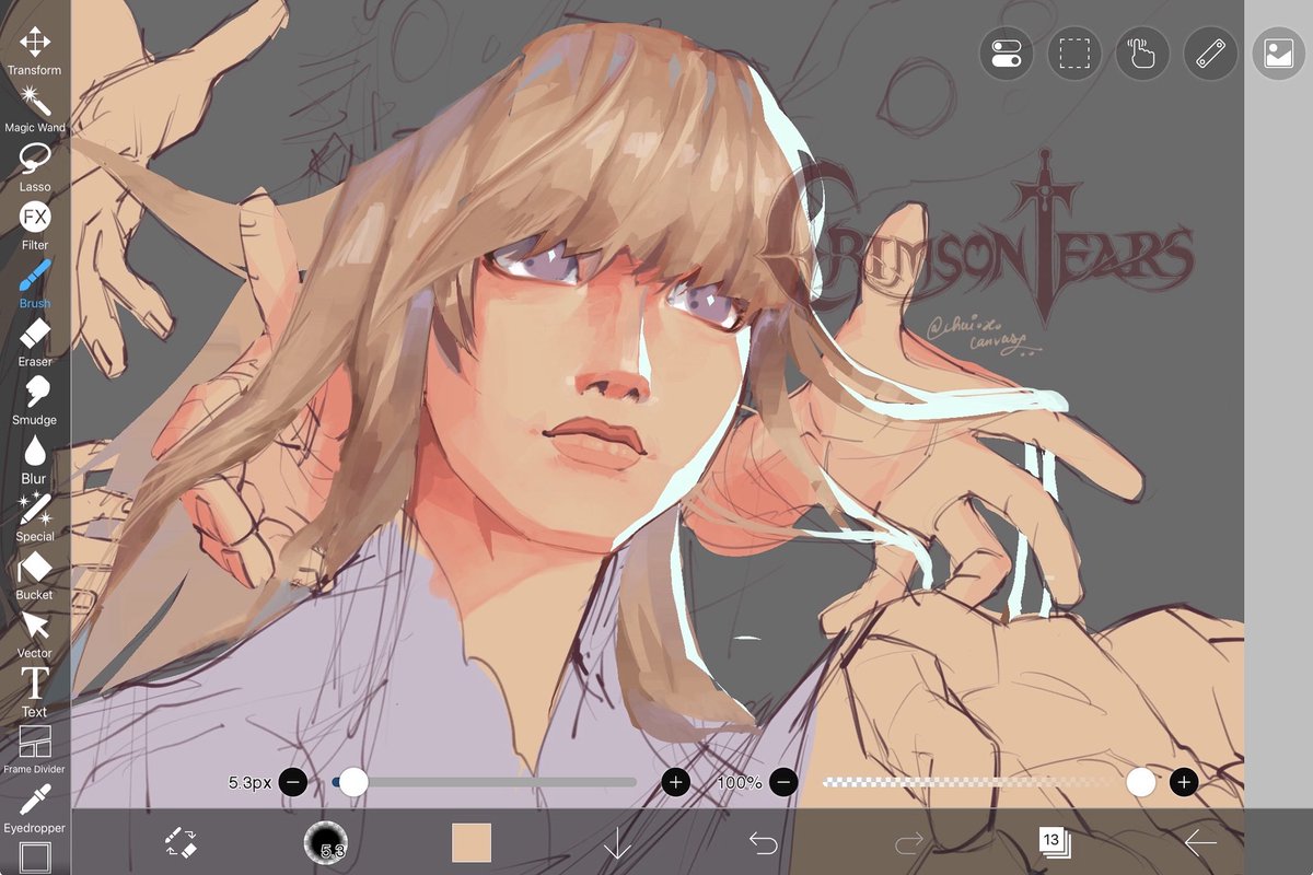 Ended up drawing Flori in my free time 🤭🤭

-.-.-.-
<a href="/CrimsonTearsVN/">Quest of Crimson Tears - Casting Call Out!</a>