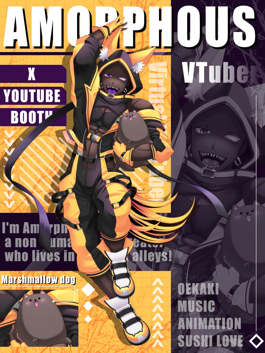 アモルファス@多声類千変万化VTuber tweet media