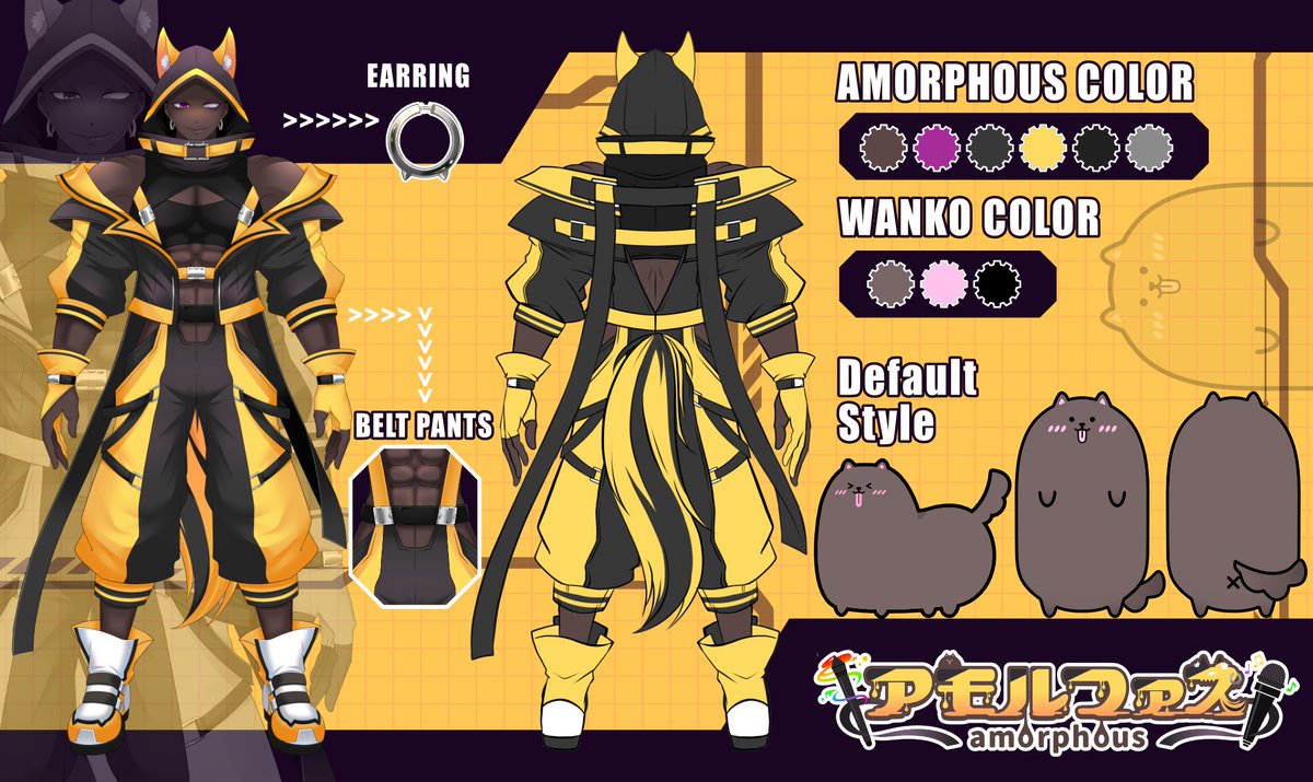 アモルファス@多声類千変万化VTuber tweet media